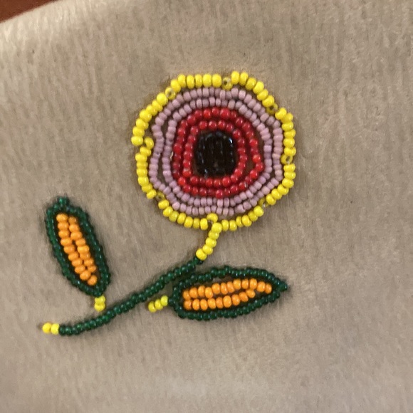 Ralph Lauren Western Suede Jacket W/ Fringe, Beadwork, Fully Lined (100% Cotton) - Picture 5 of 16